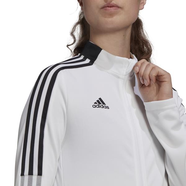 adidas Tiro 21 Womens White/Black Training Jacket